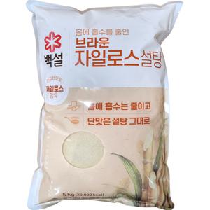 백설 브라운 자일로스 설탕 5kg