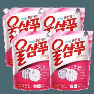 애경 울샴푸 오리지널 리필 1500ml 4개