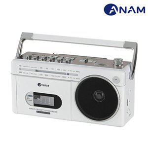 [아남] 휴대용 카세트플레이어 테이프 녹음 레트로 블루투스 스피커 라디오 PA-720BT