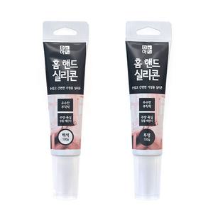튜브형 보수 가정용 백색 투명 실리콘 100g
