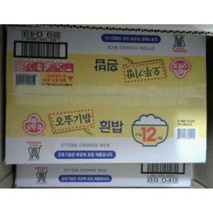 오뚜기 흰밥 즉석밥 맛있는밥 24입 210g 24개입