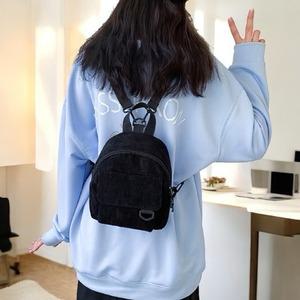 베르 미니백팩 코듀로이 여성백팩 4color 백팩코디 여자백팩