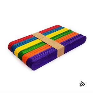 별봄샤인 칼라하드바 대 15X2CM 학습교구 나무스틱 나무막대