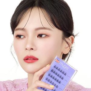 영국 마이가 3초 착붙 눈썹 미인 셀프 속눈썹연장 세트 노글루 원터치 인조 가닥 부분