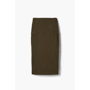 [마크제이콥스]Canvas Cargo Slim Skirt_Kelp_MJKAM24004KHX 123156035