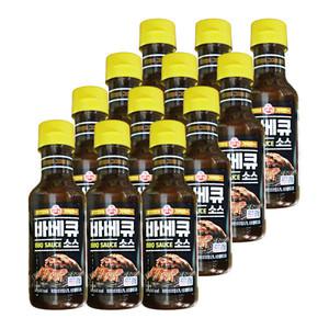 오뚜기 바베큐 소스 340g 12개 캠핑 고기 숯불