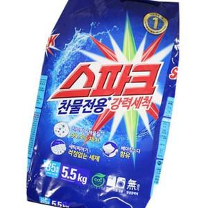 찬물 전용 5.5kg 대용량 가루세제 세탁기 전용 세제