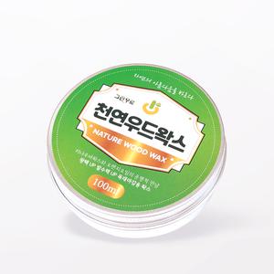 천연우드왁스 30g 100g 나무 도마 원목 목재 식탁 가구 관리용