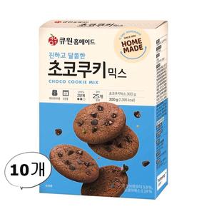 큐원 초코쿠키믹스 300g 10개