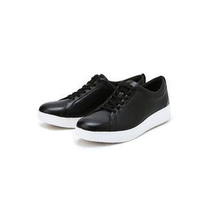 핏플랍 여성 캐리오버 랠리 소가죽 블랙 스니커즈 3.3cm HB786508