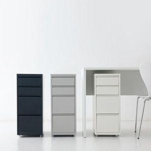 [알티피아]이동식 책상서랍장 사무실 데스크 철제서랍장 4단
