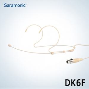 Saramonic 무선 송신기용 초경량 헤드셋 마이크 DK6F