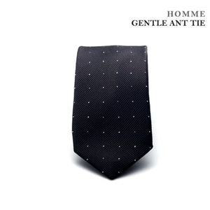 젠틀안트 블랙 도트수동넥타이05-1077