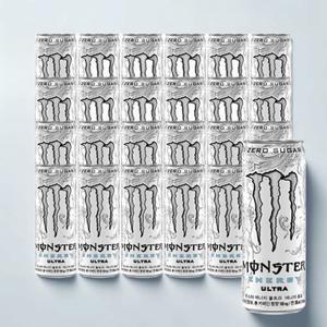 몬스터 에너지 울트라 355ml 24캔 드링크 최신제조 화이트