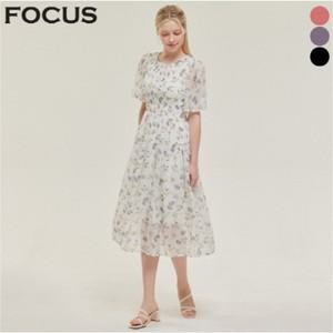 [포커스] 스모크 밴딩 플라워 원피스_VF5M1OP3081