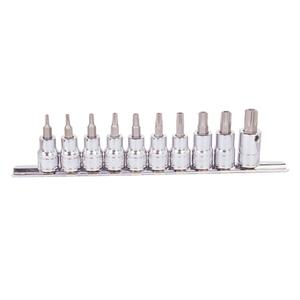 3 8SQ 홀형 별비트소켓세트 BS-310TA 10PCS (1EA)유압공구 작업 산업용품 공업 절삭용다이스 식절삭