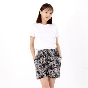 [하프클럽/서울양말]여성 아이스 지퍼바지 3부 여름반바지 홈웨어