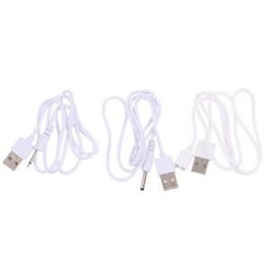 1PCS 충전 케이블 교체 DC 2.5mm USB 어댑터 코드 고속  마사지 제품 악세사리