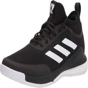 adidas 여성 Crazyf라이트 Mid 배구화 블랙화이트블랙 7