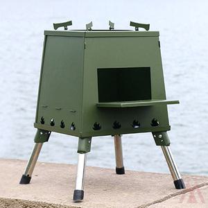 901M 접이식 화목난로 카키 감성캠핑필수 캠핑감성용품