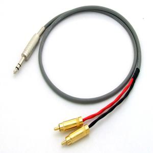카나레 OFC L-4E6ATG 5.5스테레오-2RCA 미디용 Y형 케이블 10M-25M / 인터오디오 음향방송