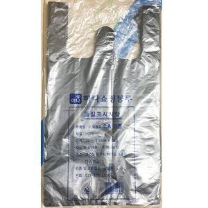 비닐쇼핑백(검정색 28x34 70매)X10스레기봉투 비니루 소금 쓰레기통 시장 일회용 야채 쓰레투 포장용 분리