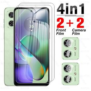MotoG54 카메라 화면 보호대 유리 모토로라 모토 G54 G84 5G G14 2023 6.5 인치 강화