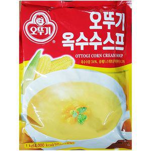 오뚜기 옥수수스프(1K) 가공 즉석 요리 조리 주방 먹는 음식