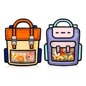 책가방지퍼백 20개 선물용 손잡이지퍼백 구디백 과자 포장 봉투 간식 답례품