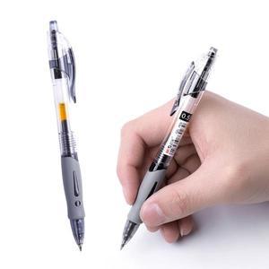 [문구나라]M&G 브랜드 젤 펜 0.5mm 문구류 개폐식 볼펜 및 리필 세트 파란색 학교 사무용품
