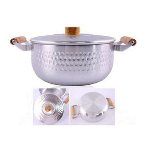 국산 대호 함마톤 우드 업소용 라면 찌게냄비양수16cm