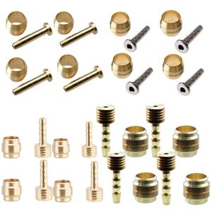 BH59 BH90 SRAM MAGURA 4세트 자전거 유압 호스 디스크 브레이크 케이블 올리브 인서트