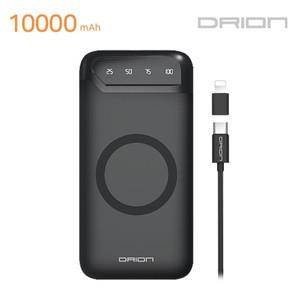 샤블랑 차량용 고급 무선 보조배터리 10000mAh CP+8핀젠더 차량 셀프 꾸미기 용품 추천