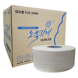 100% 천연펄프 점보롤화장지 16롤 300M  대용량 업소용 롤휴지 화장실