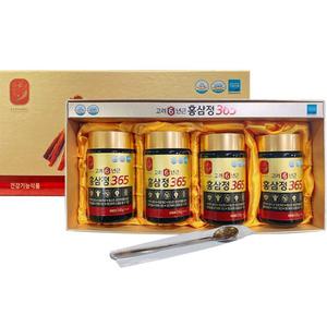 6년근 고려홍삼정365 240g 4병 홍삼원 홍삼액 선물