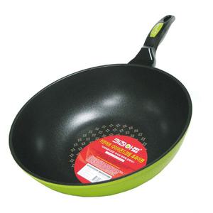키친아트 알루미늄 궁중팬 다이아몬드코팅 가벼운 볶음팬 28cm 중화요리 튀김냄비 웍
