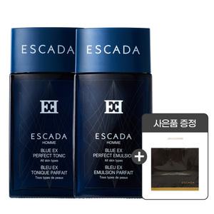 에스까다 옴므 퍼펙트 블루 EX 토닉+에멀전 150ml(단품)+쇼핑백 / 남성화장품 스킨 로션