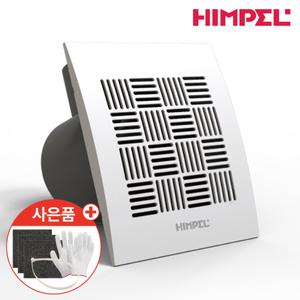 힘펠 싸이클론 환풍기 JV-201C 욕실 화장실 저소음 역류방지 전동댐퍼