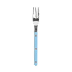 사브르 비스트로 파스텔 블루 샐러드포크, 19cm, 1개