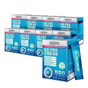 라이프허브 초유 산양유 단백질 분말 9세트2g x 270포 9개월분