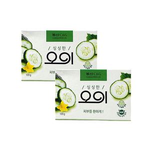 크리오 오이 비누 100g x 12개 세수비누 목욕비누