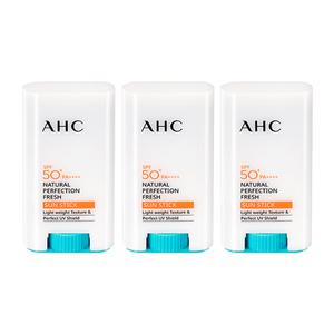 AHC 내추럴 퍼펙션 프레쉬 선스틱 17g 3개입