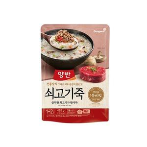 동원 양반 쇠고기죽 파우치 420g x 20개