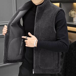 M3T남자조끼 캐쥬얼 쪼끼 하이넥 남 지퍼 가을 양면 리카4 겨울