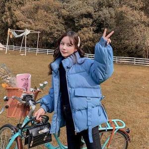 여성 바람막이 점퍼 루즈핏 패딩 겨울 두꺼운 아우터 쇼트 젠3