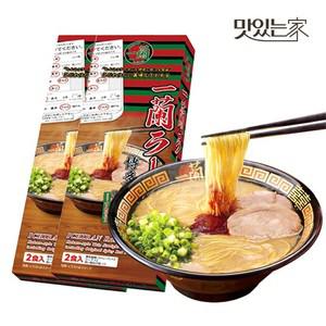 이치란 돈코츠 라멘 2인x2세트  일본 라멘 맛집