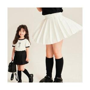 스쿨걸 주니어 플리츠 스커트 여아 유아 주름치마 테니스 스커트 아동 초등 치마바지