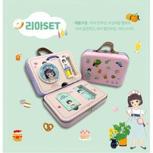 [롯데백화점]디엘프렌즈(아동) 디엘프렌즈_틴백에디션리아[썬쿠션+립밤+수성네일+볼터치]어린이화장