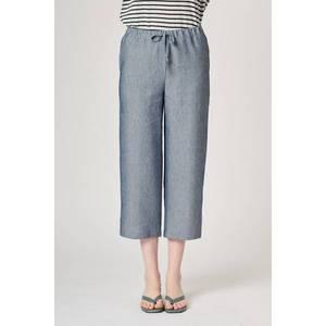 [BCBG](대전신세계)드로우스트링 세미와이드 팬츠 (B4F7P372)