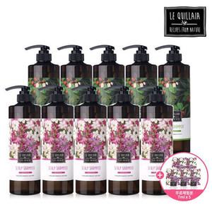 르퀼라야 스칼프 샴푸 대용량 810ml * 10통 + 체험분 7ml 5매